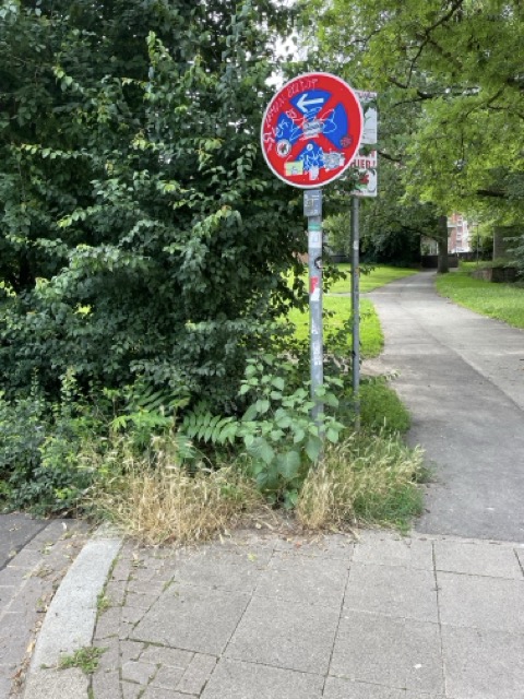 Halteverbot in Linden, Hannover